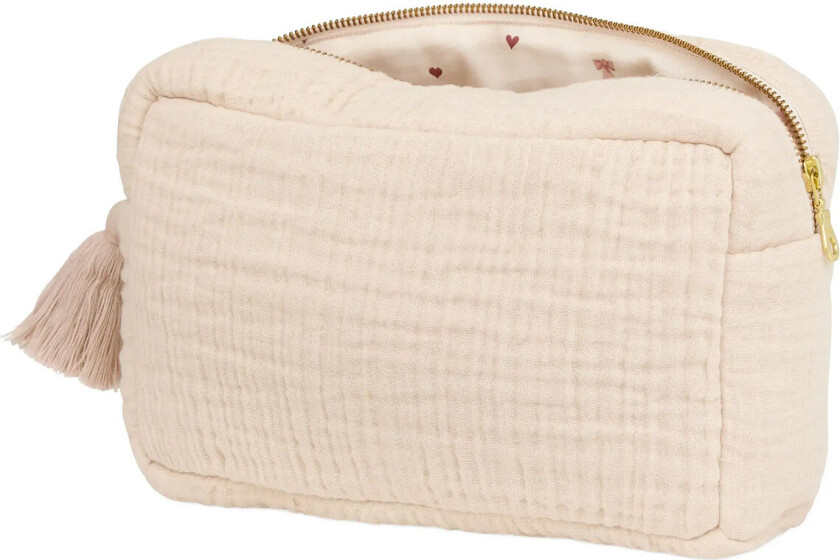 Muslin Toiletry Bag - Ocs - Latte - Beige - ONE SIZE
