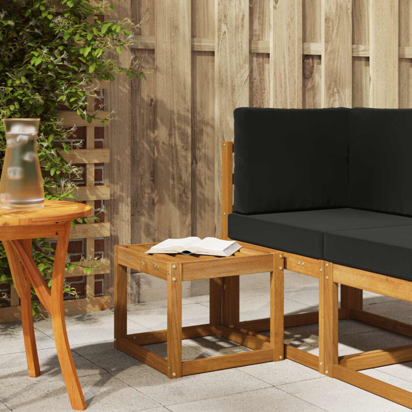 Krakkbenk Naturlig 43 x 43 x 37 cm Solid akasietre