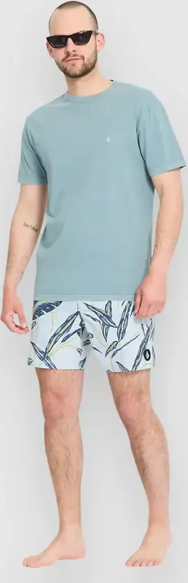 Lido Print Trunk 16 Boardshorts blå