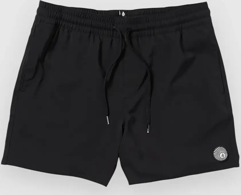 Lido Solid Trunk 16 Boardshorts svart
