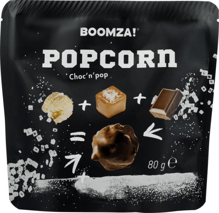 Popcorn En overraskende herlig kombinasjon av popcorn, karamell og sjokolade vil garantert sette sansene dine i høyspenn! !