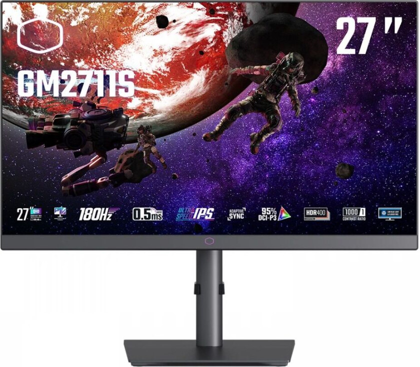 Gm2711s 27" Qhd 180hz 1ms Ips Gamingskjerm