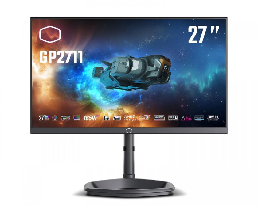 Gp2711 27" Qhd 165hz 1ms Quantum Dot Va Mini Led Gamingskjerm