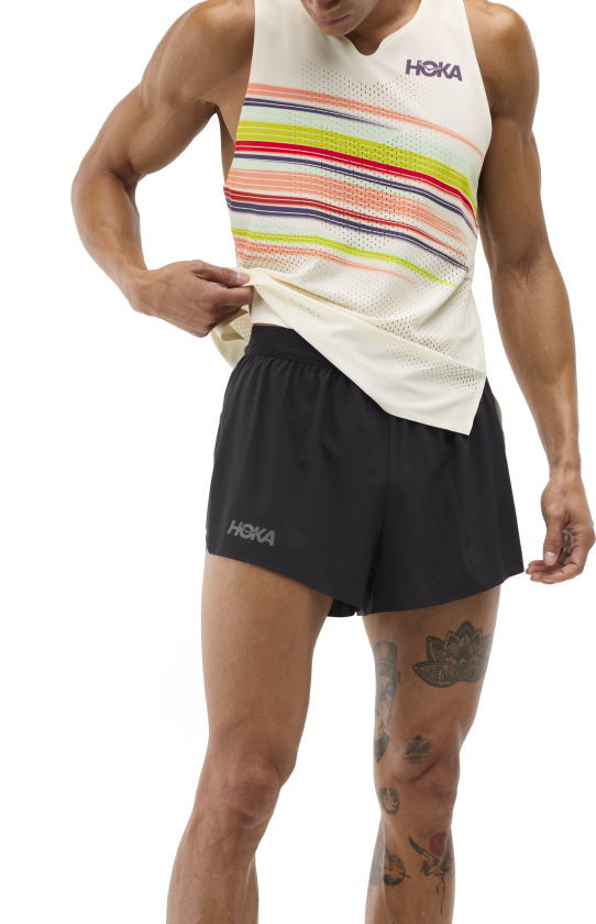 Hoka Men's Race Day Split Short Black