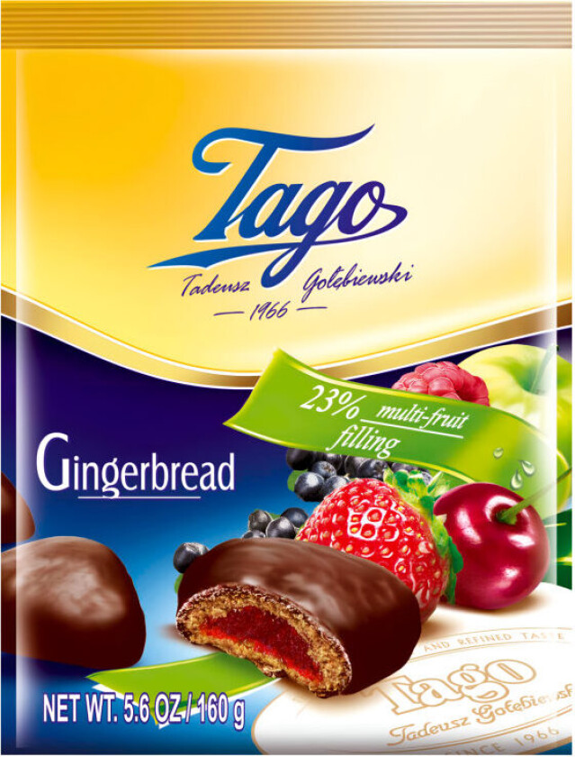 Pepperkaker Pepperkaker med fruktsmak, spise alene eller til te eller kaffe.