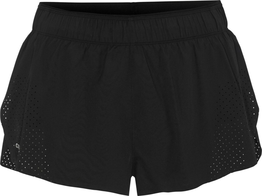 Women's Race Day Split Shorts 2 Black
