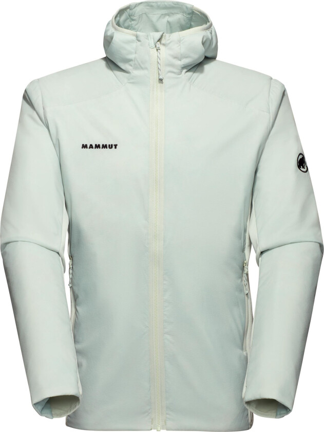 Mammut Men's Rime Air In Hybrid Hooded Jacket Silver Sage