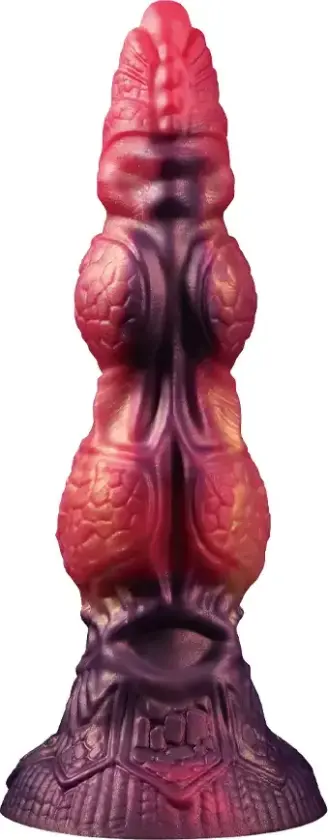 Savage Beastlord Rippled Monster Silicone Dildo 24 cm