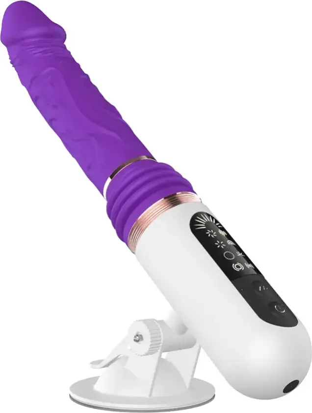 Hands-Free Thrusting & Vibrating Dildo