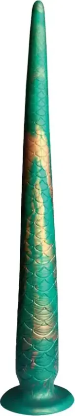 Verdant Titan Rippled Monster Silicone Dildo 47 cm