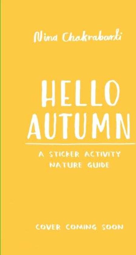 Hello Autumn A sticker activity nature guide