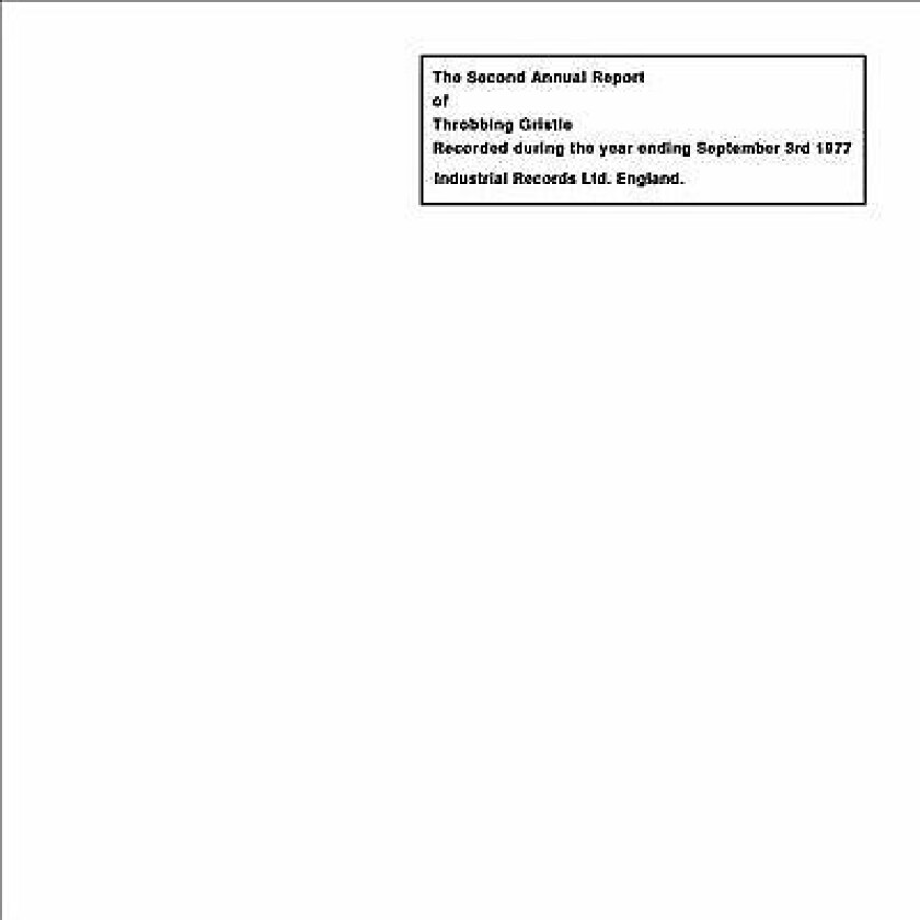 Throbbing Gristle : The Second Annual Report of Throbbing Gristle CD Special Pre-Owned
