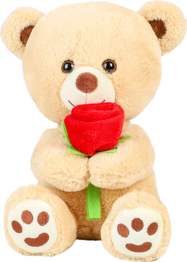 Kosedyr Bamse med Rose