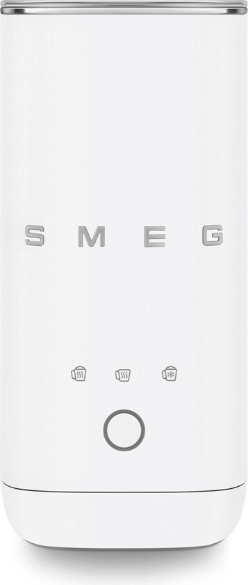 Minimelkeskummer, matt hvit