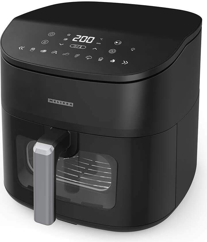 Digital airfryer XXL, 7,6 l, 8 forhåndsinnstillinger, svart