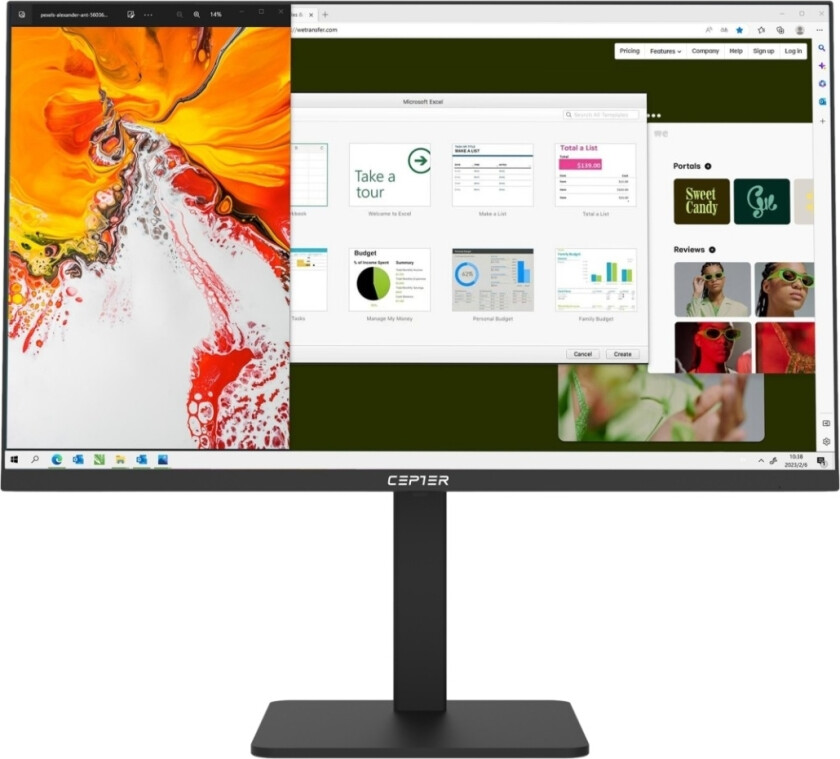 Pulse HAS 23,8" Full HD-skjerm