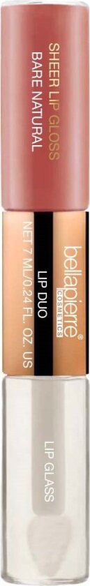 Sheer Lip Gloss & Clear Glass Duo