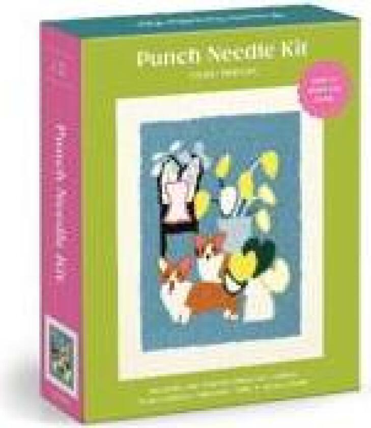 Corgi Friends Punch Needle Kit