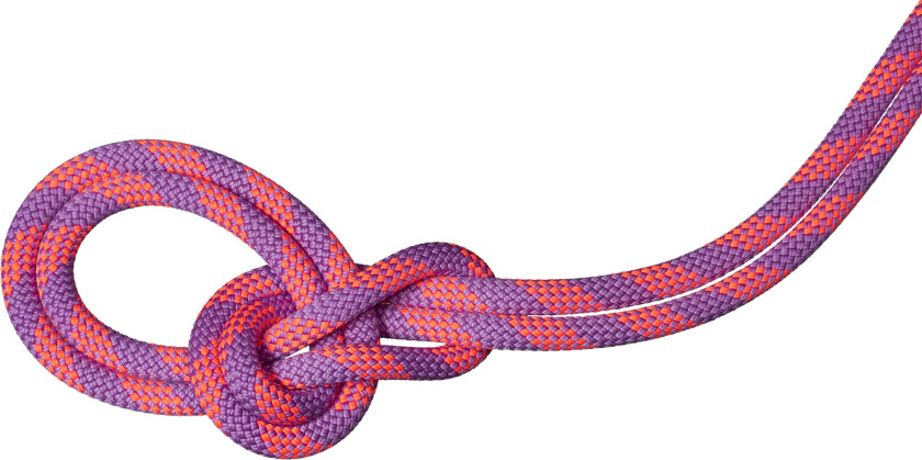 Mammut 9.5 Crag Dry Rope Duodess 70m Lavandin-vibrant Orange
