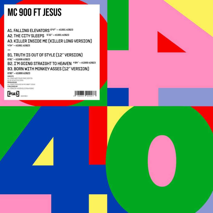MC 900 Ft. Jesus Pias 40 LP/Vinyl