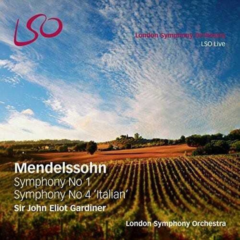 London Symphony Orchestra Mendelssohn: Symphonies 1 & 4 CD
