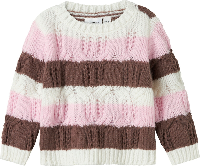 Collegegenser - Strikk - NmfNibo - Pepperkorn - - 2 år (92) - Collegegenser