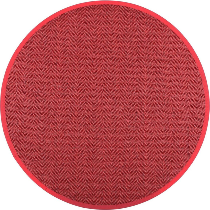 Barrakuda Matte Rund 200 cm Rød - VM Tepper