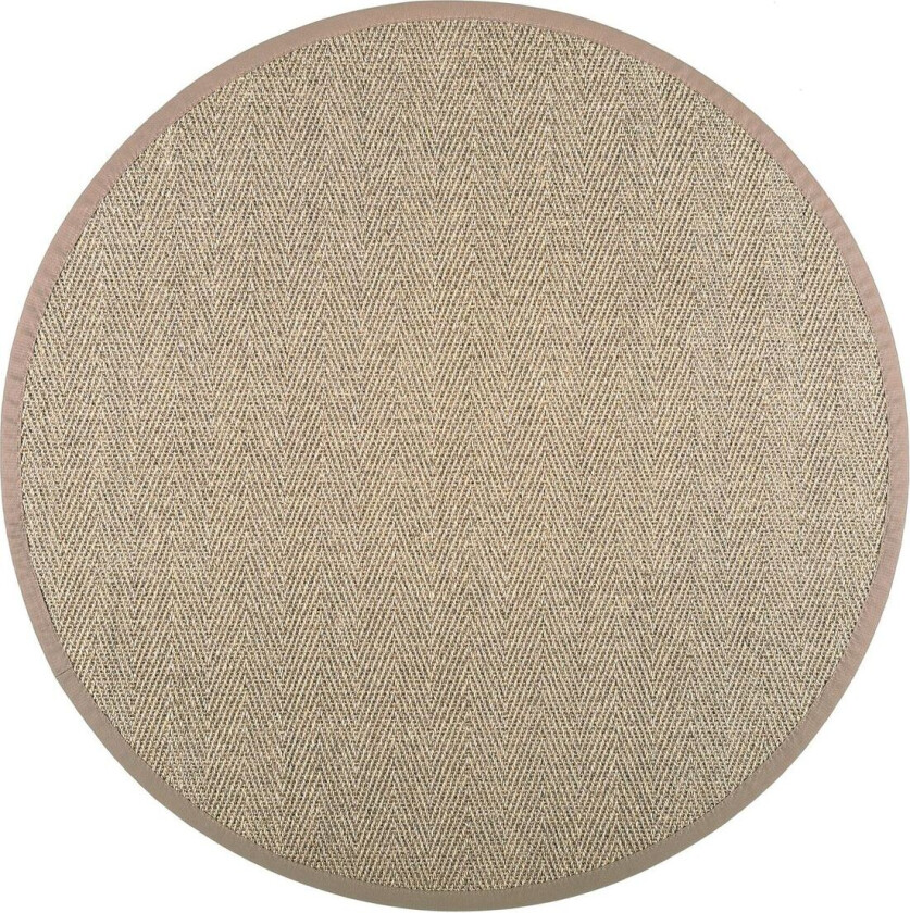 Barrakuda Matte Rund 200 cm Natur - VM Tepper