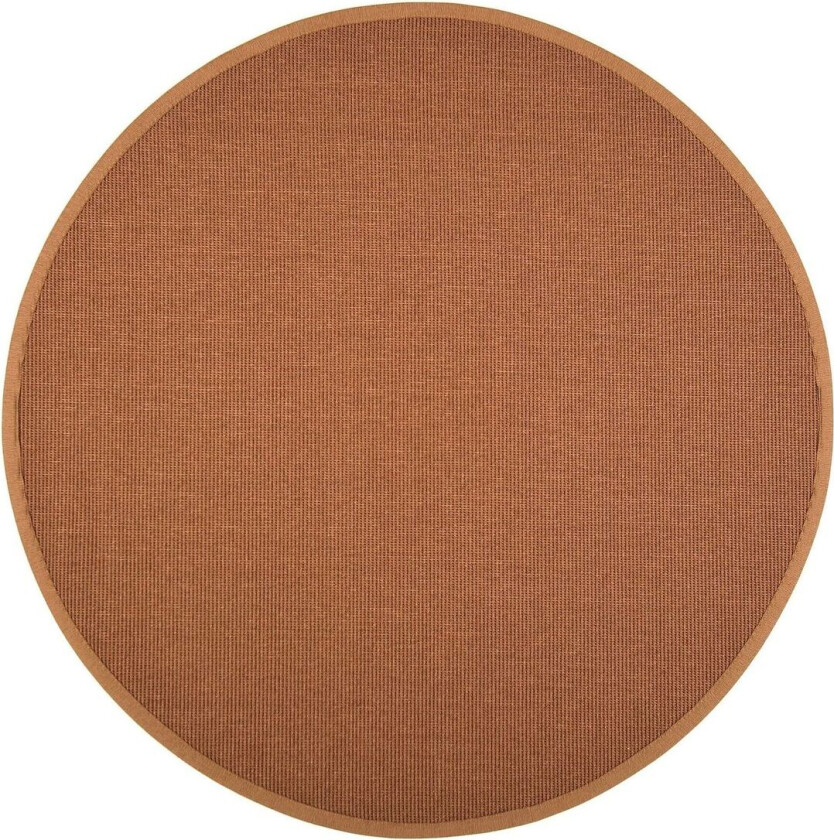 Esmeralda Matte Rund 160 cm Kobber - Vm Carpet