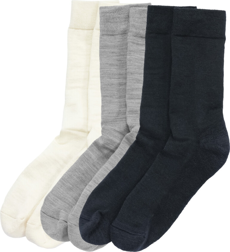 DAILY MERINO MEDIUM SOCK 3PK