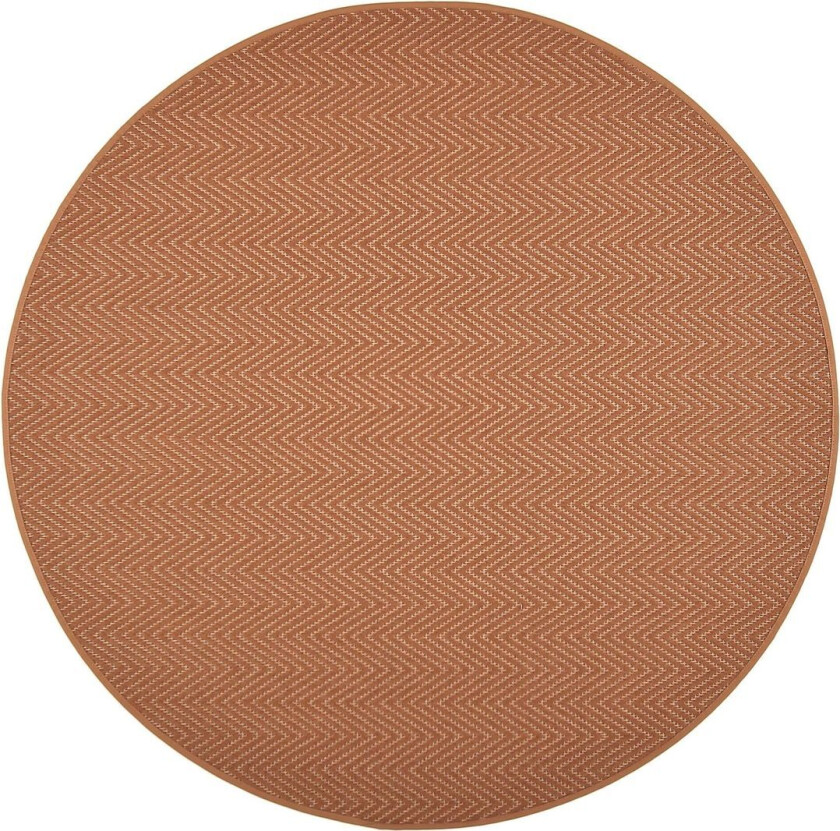 Elsa Matte Rund 133 cm Kobber - Vm Carpet