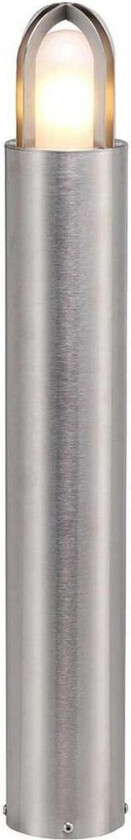 Veilampe Paignton av rustfritt stål, sølv