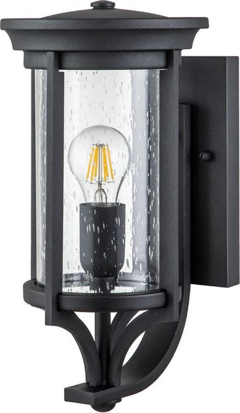 Merrill utendørs vegglampe i svart