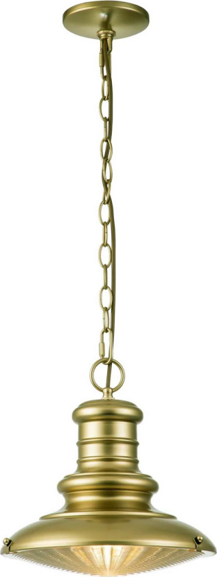 Pendellampe Redding Station M, messingfarget, utendørs