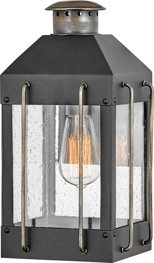 Utendørs vegglampe Fitzgerald, 1 lyskilde