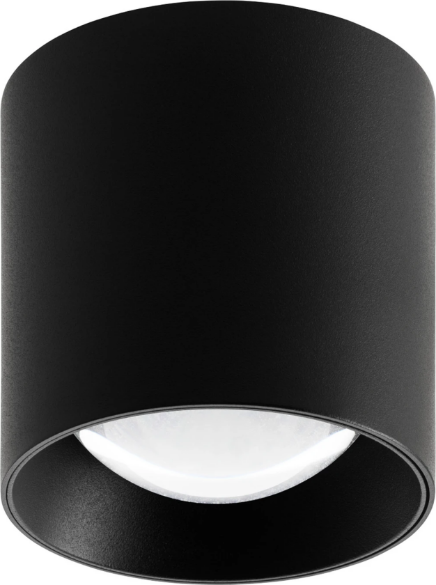 LED utendørs taklampe 5173, svart, 9 cm, metall, IP54 CCT