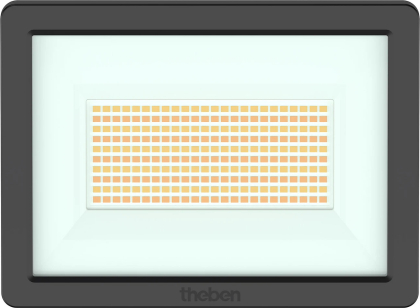 LED-utvendig veggspotter B50 dual, svart, IP65