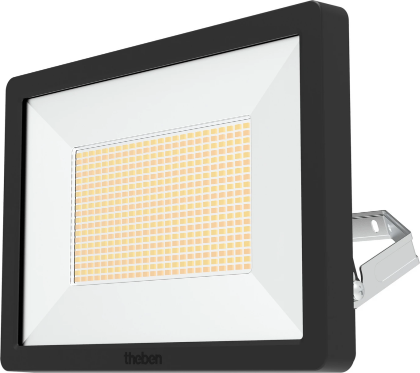 LED-utvendig veggspot theLeda B100 dual, svart