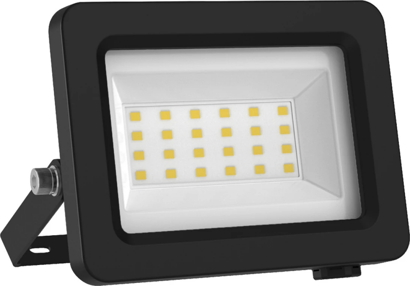 OSRAM LED-spotlight Floodlight EA, 5 W, IP65, svart, aluminium