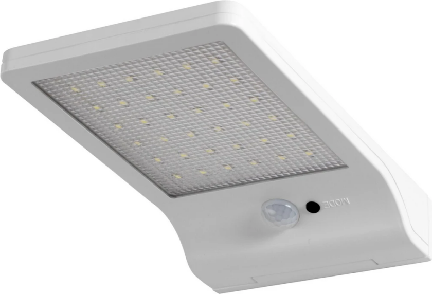 OSRAM LED-solcellelampe for utendørs bruk DOORLED, hvit, sensor, IP44