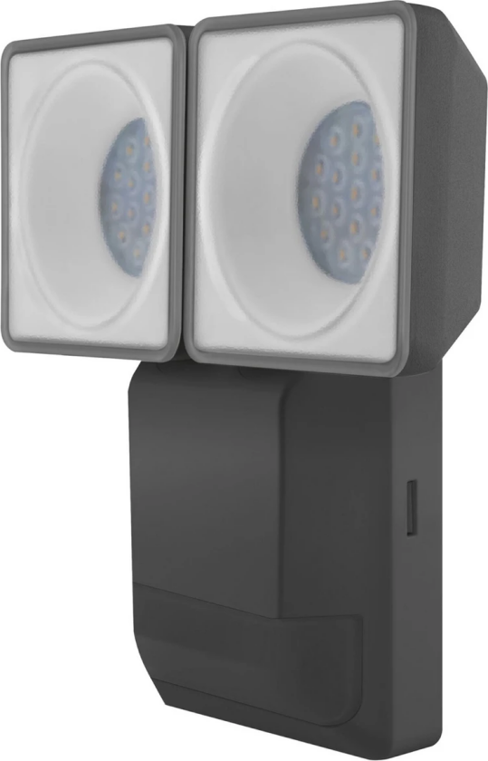 OSRAM LED-sensor utvendig veggstråler ENDURA PRO, grå, IP55