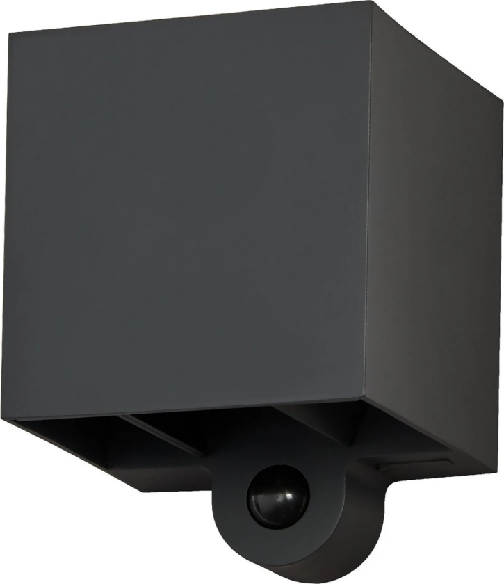 OSRAM LED-batteridrevet utendørs vegglampe ENDURA STYLE Sensor grafit USB