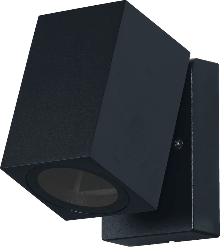 OSRAM utendørs vegglampe ENDURA CLASSIC CUBE svart metall IP44