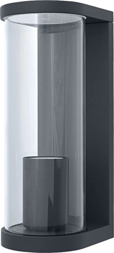 OSRAM utendørs vegglampe ENDURA CLASSIC TUBULAR, mørkegrå IP44