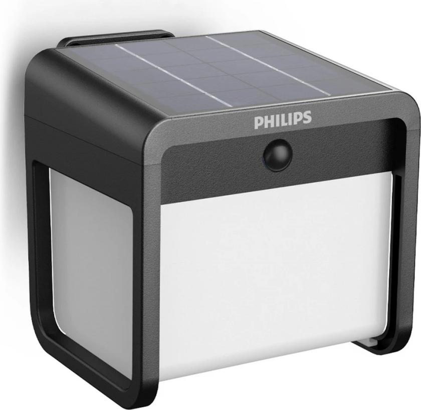 utendørs LED-vegglampe Ezra UE, plast, IP44