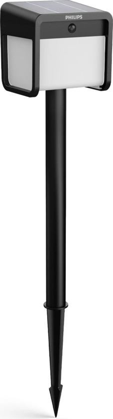 LED-lampe med jordspyd Ezra UE, plast, IP44