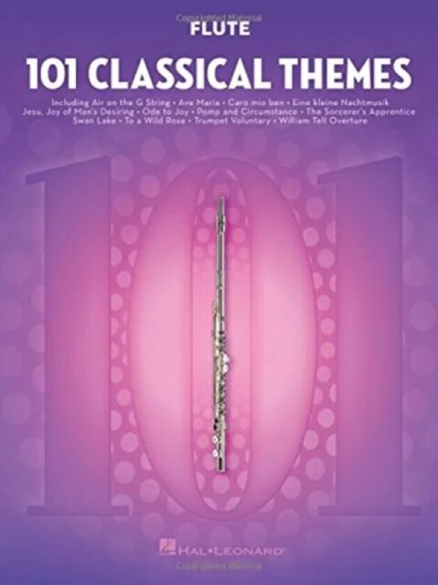 101 Classical Themes for Flute av Hal Leonard Publishing Corporation