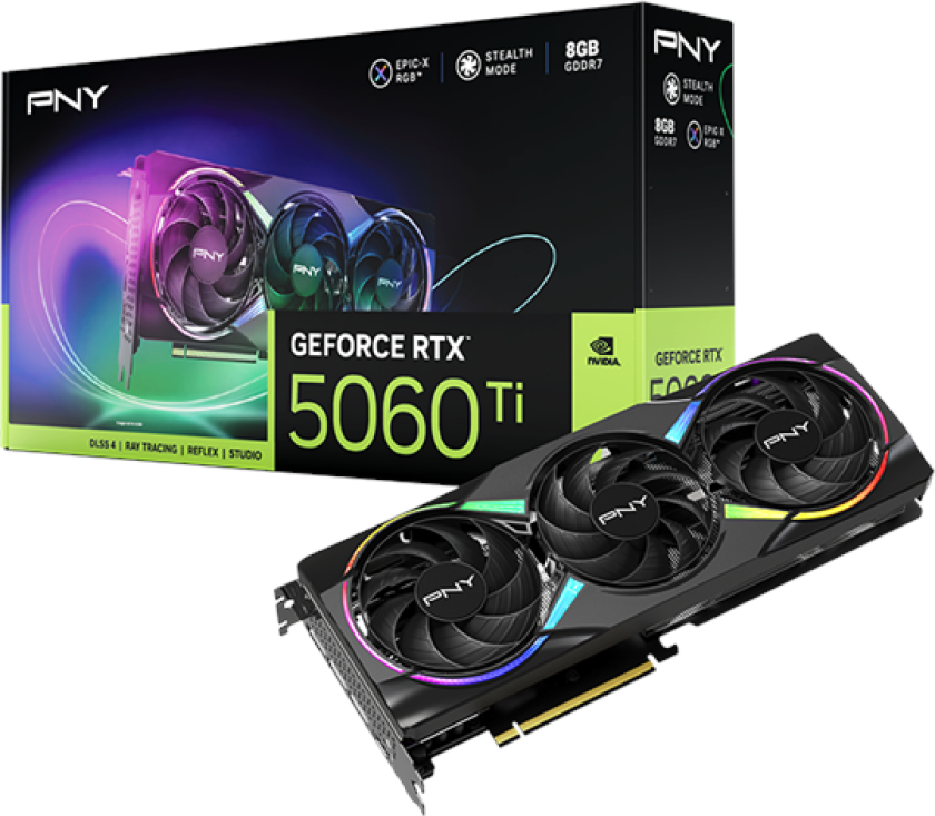 GeForce RTX 5060 Epic-X - 8GB GDDR7 RAM - Grafikkort