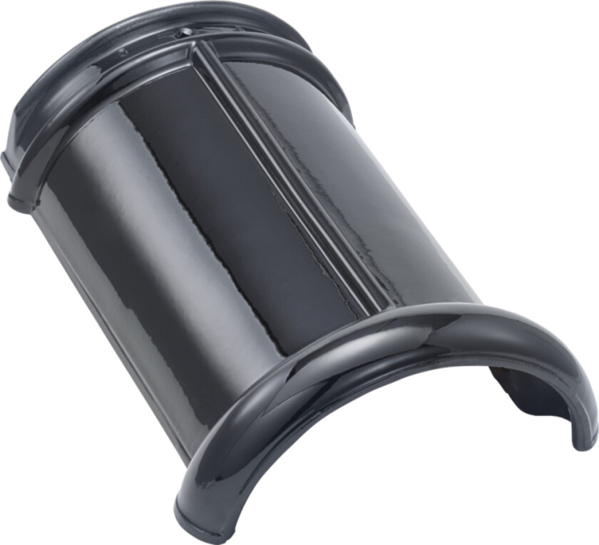 Bilde av Takst møne teg glas svart laumans mønestein nr. 300