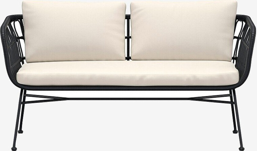 Isola 3-seters sofa - Svart